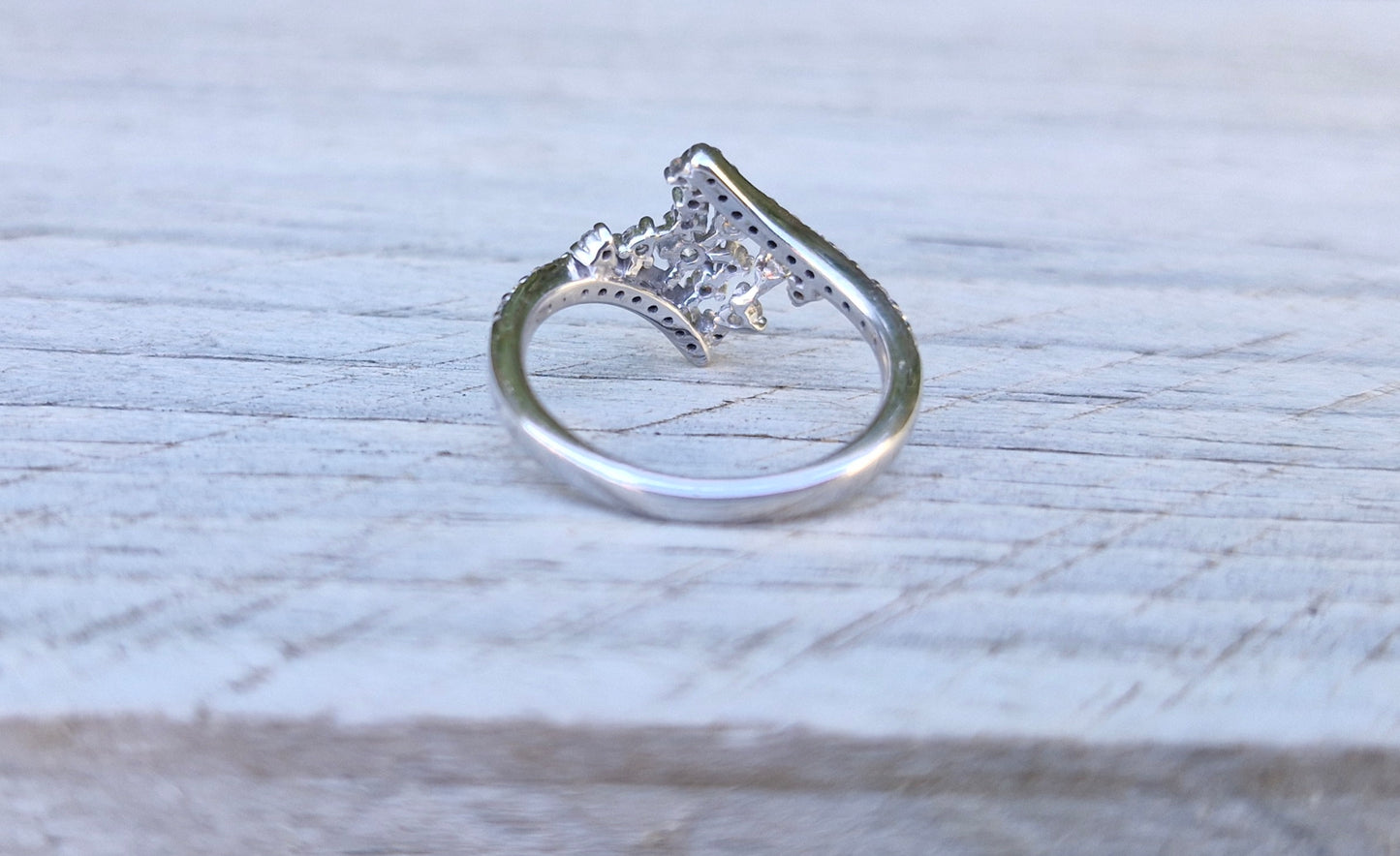 0.50ct Diamond Ring, 10ct White Gold from Michael Hill Jewellers - Size L 1/2
