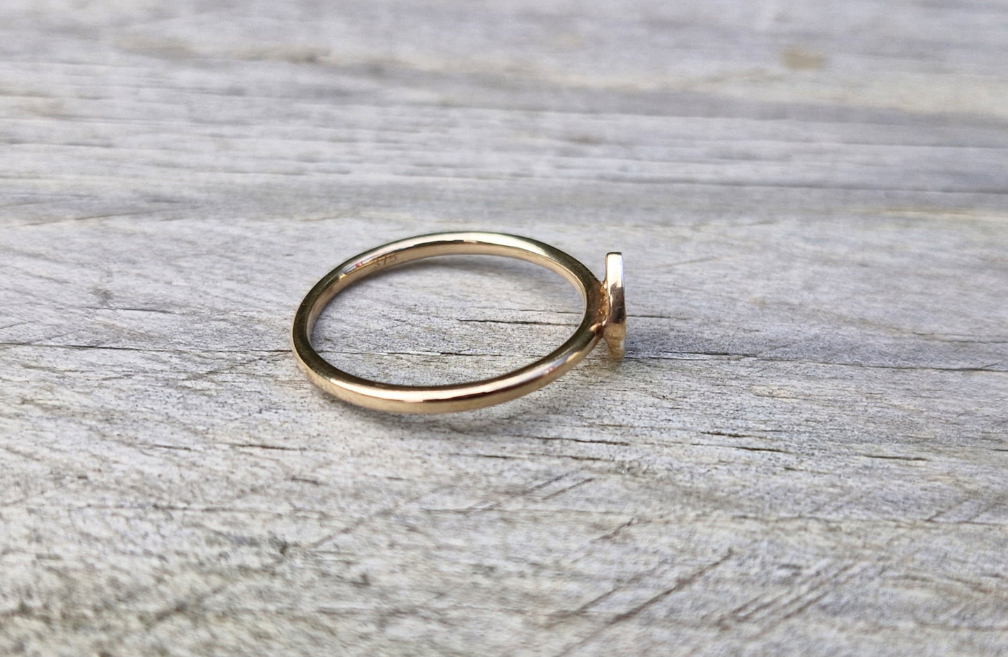 9ct Gold Diamond Ring & Earrings Gift Set, Teardrop Shape - Size N 1/2