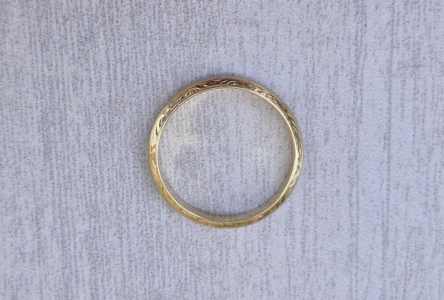 18ct Two-tone Gold Eternity Band - Size O *Scrap Price*