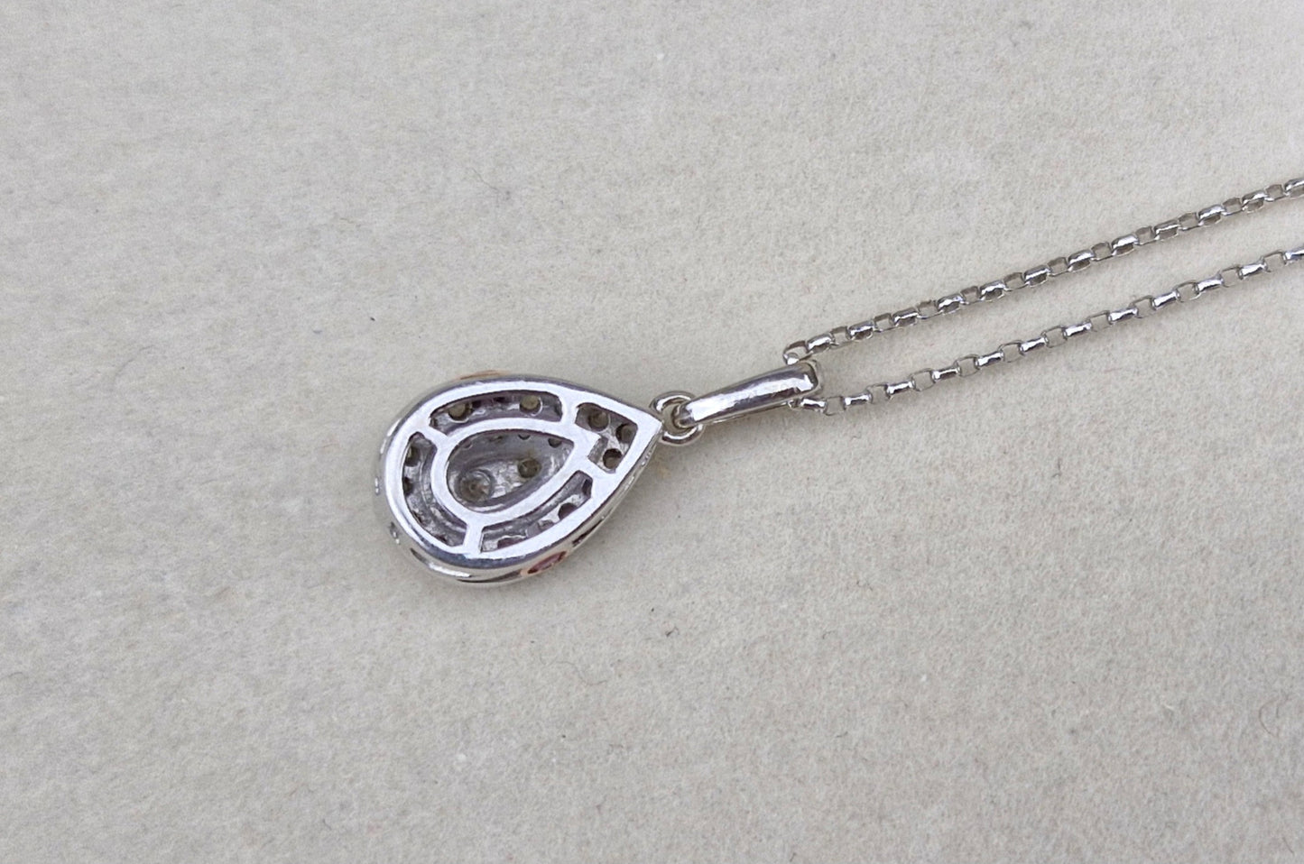 10ct White Gold Diamond Necklace - 50cms - Michael Hill Jewellers