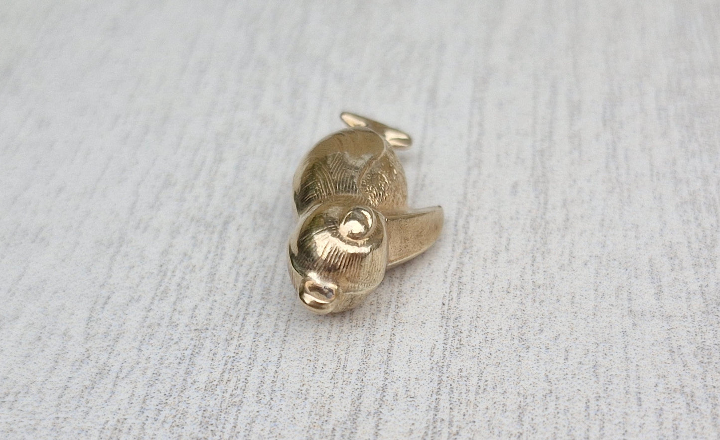 Vintage 1960's 9ct Gold Toucan Charm