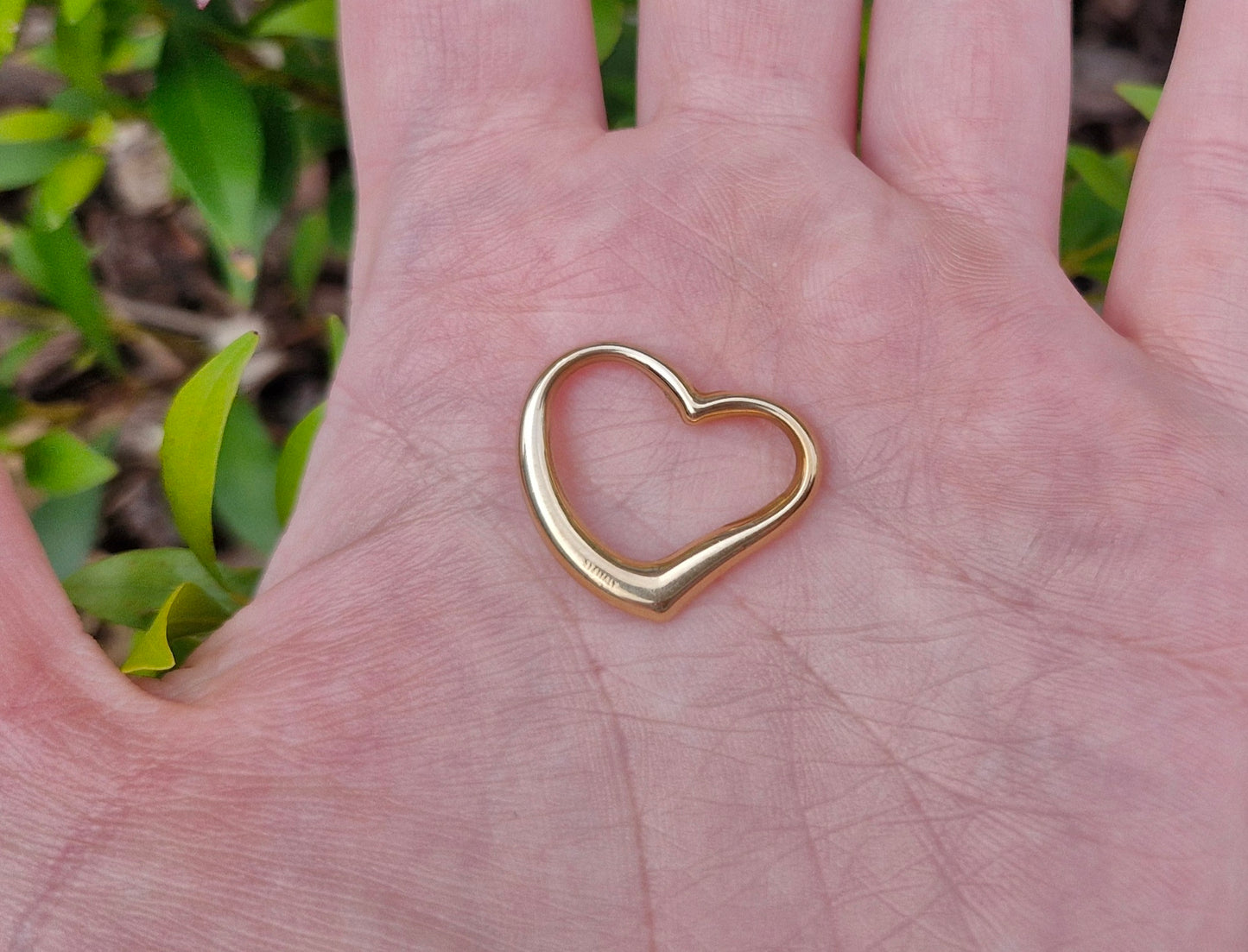 9ct Yellow Gold Heart Pendant