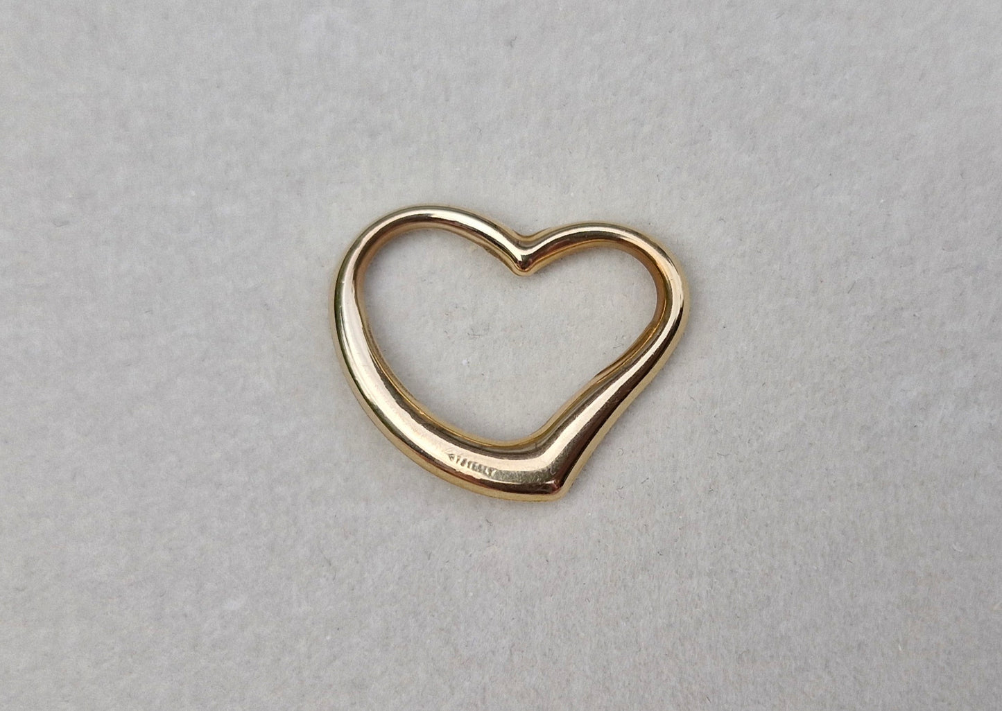 9ct Yellow Gold Heart Pendant