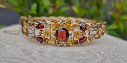 Stunning Antique 9ct Gold Bracelet