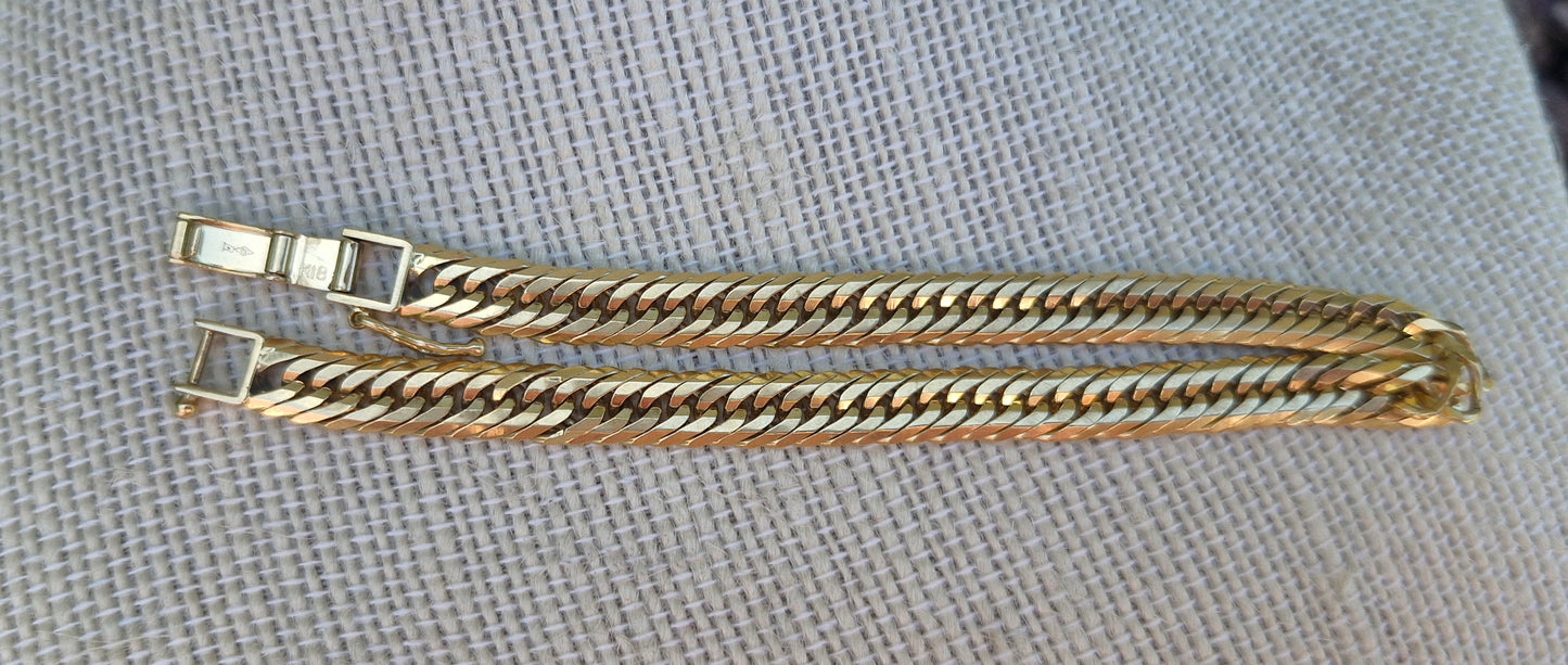 VAL $11,100 - 18ct Solid Yellow Gold Bracelet