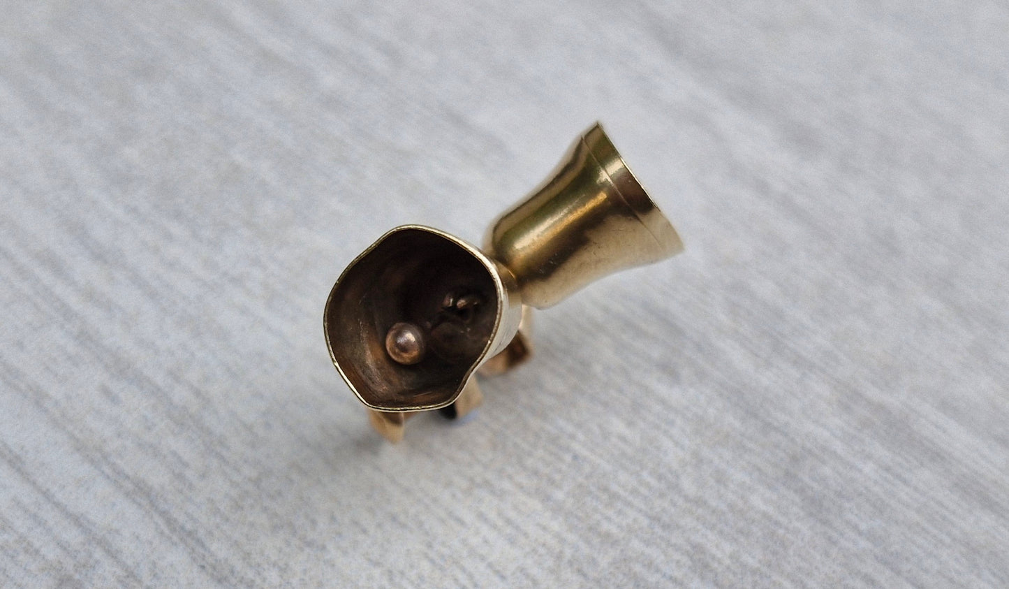 9ct Gold Vintage Bells Charm or pendant *Scrap Price*